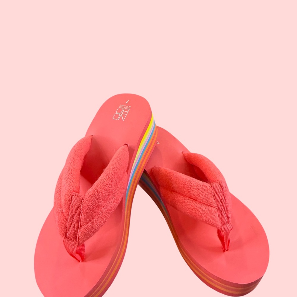 No Boundaries Red Sandals Vibrant Summer Style